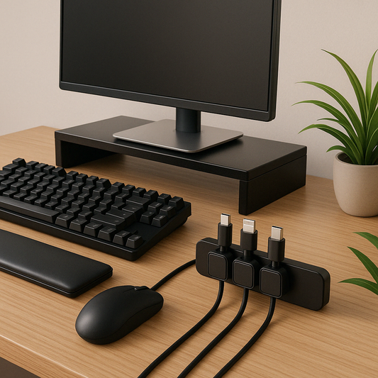 Ergonomic Workspace Bundle for Focused Work & Clean Setups